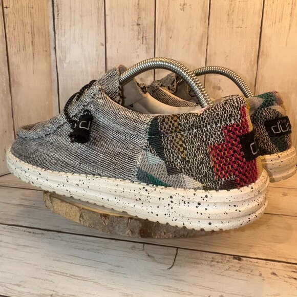 Hey Dude Men's Wally Funk Etno Grey - US 9 EU 42 - Picture 4 of 10